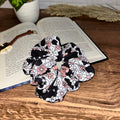 Floral Cow Print Bullet Scrunchie