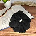 Black Bullet Scrunchie