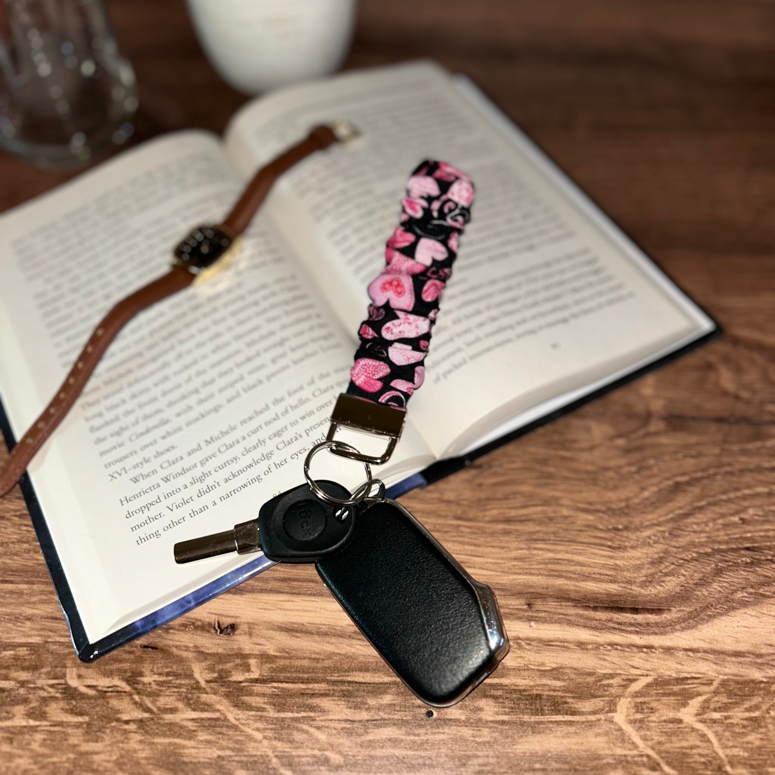 Bubblegum Hearts Keychain